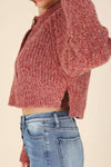 MELANGE MULTICOLOR SWEATER TOP