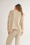 ASYMMETRIC CUTE SWEATER TOP