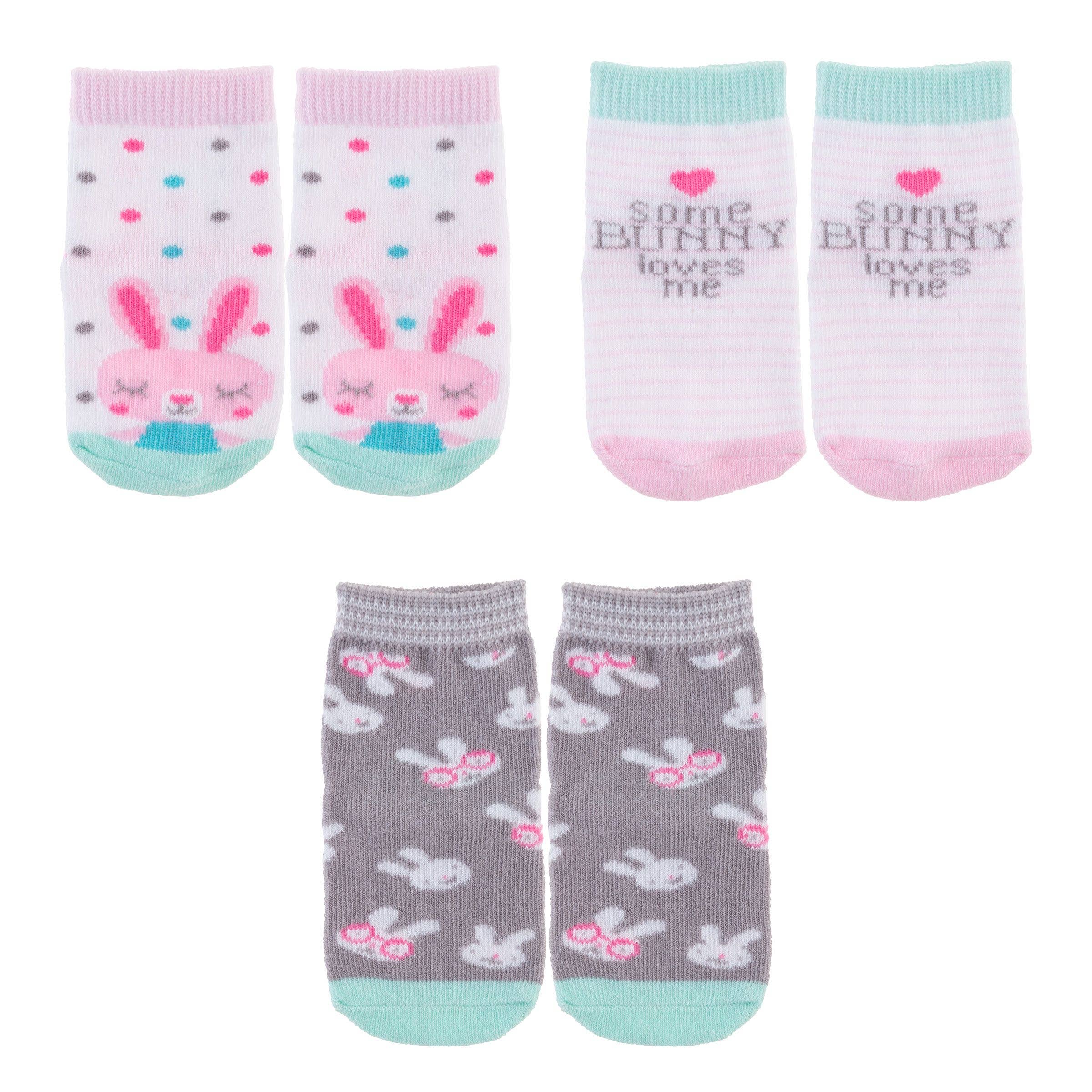 INFANT BABY SOCK 3-PACK (O-12) MONTHS