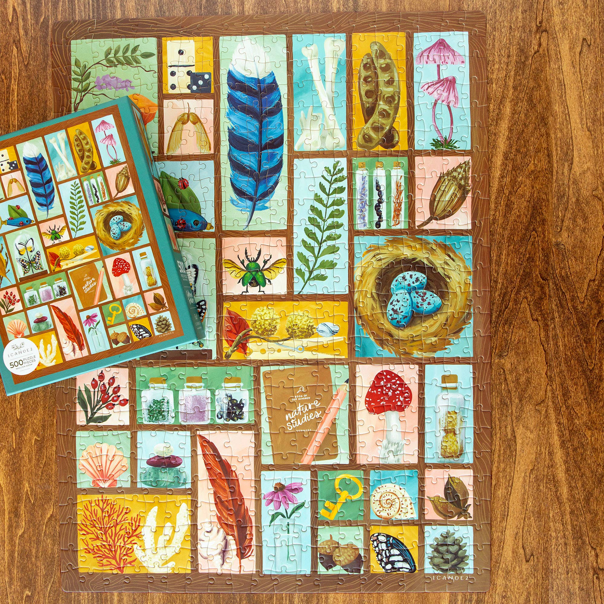 GATHERED TREASURES - 500 PIECE JIGSAW PUZZLE