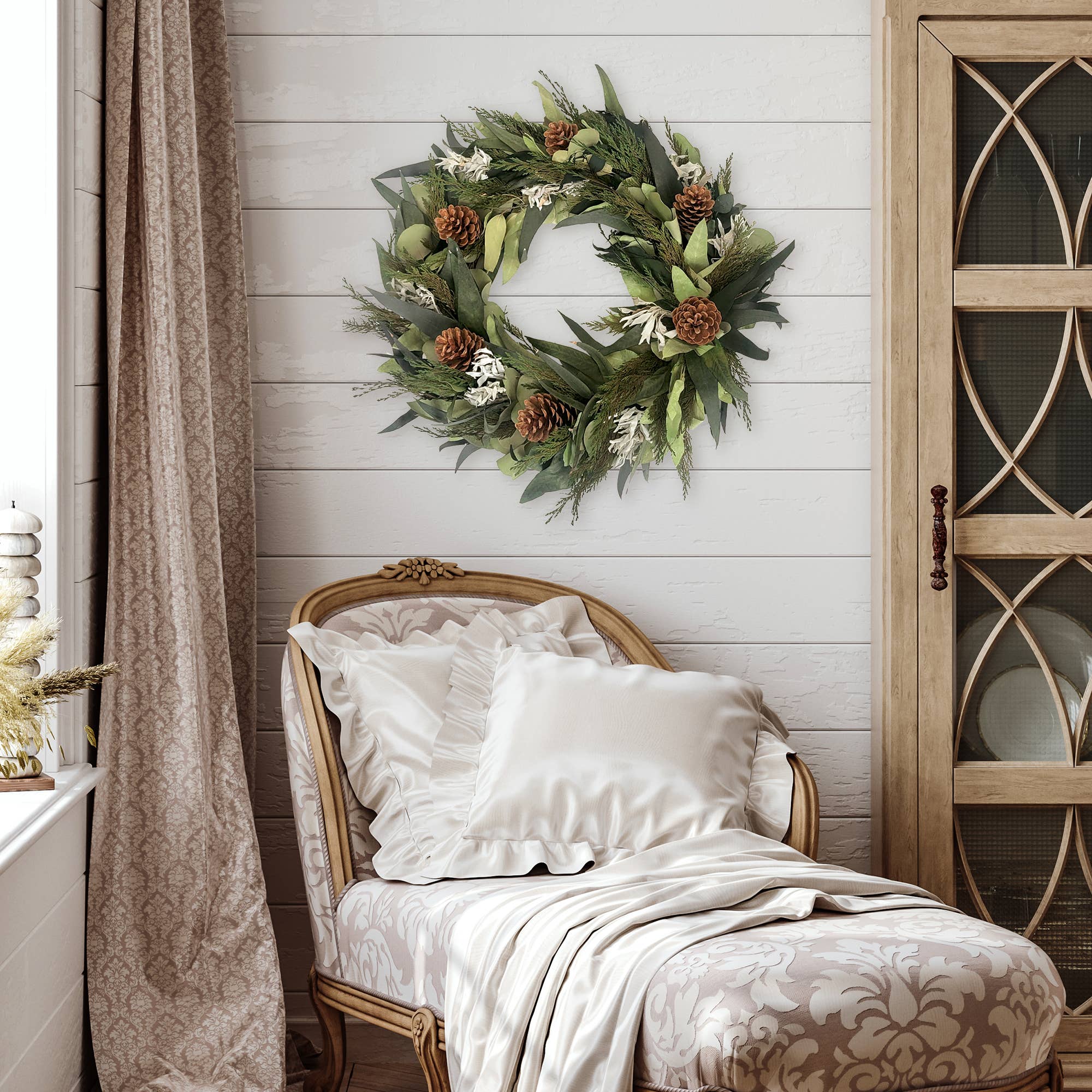 Winter Sage Holiday Wreath