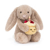 BASHFUL BEIGE BUNNY 'BIRTHDAY'