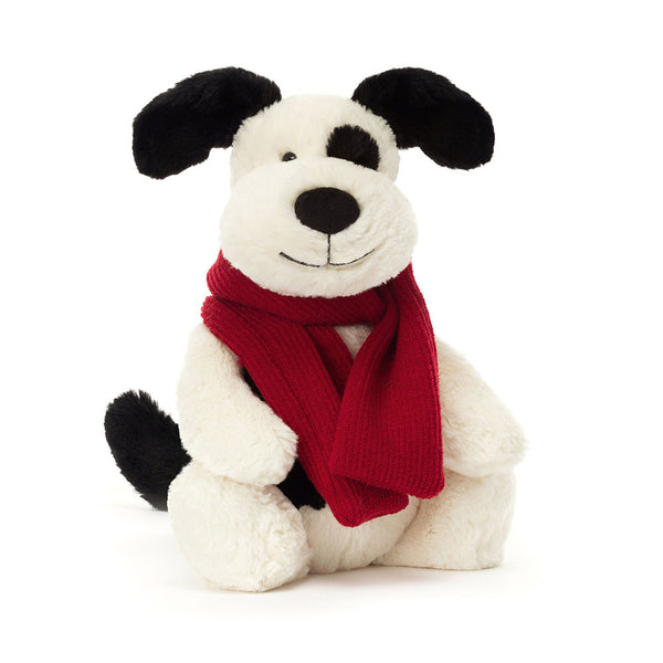 BASHFUL WINTER PUPPY ORIGINAL (MEDIUM)