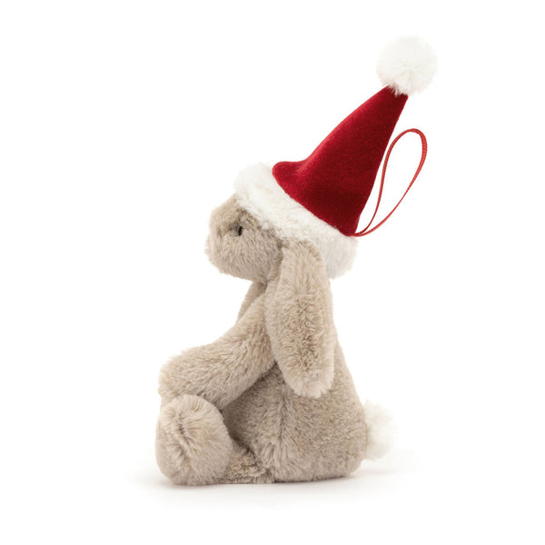 BASHFUL BUNNY CHIRSTMAS DECORATION/ORNAMENT