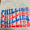 WAVY PHILLIES CREWNECK