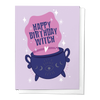 HAPPY BIRTHDAY WITCH | HALLOWEEN WITCHY GREETING CARD