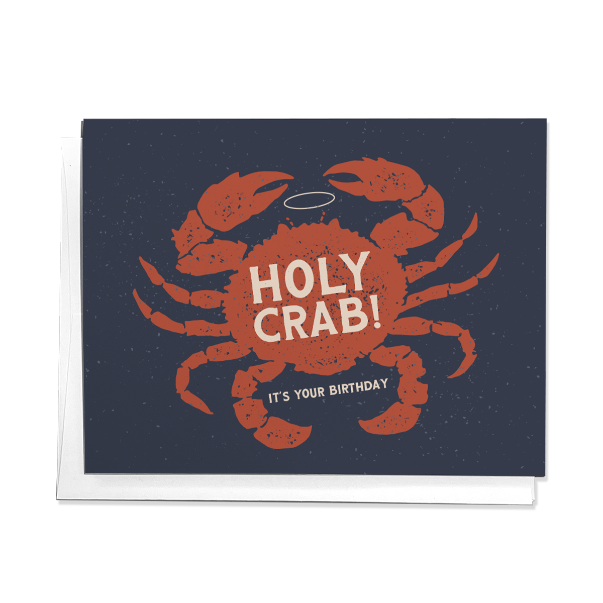 HOLY CRAB IT'S YOUR BIRTHDAY | SHELLFISH GREETING CARD