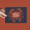 HOLY CRAB IT'S YOUR BIRTHDAY | SHELLFISH GREETING CARD