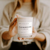 FARMHOUSE SOY CANDLE - WHITE JAR - 11 OZ