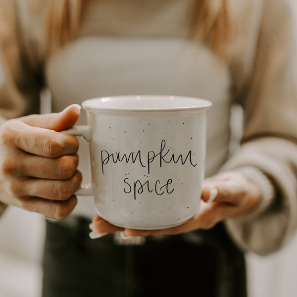 PUMPKIN SPICE 16OZ. RUSTIC CAMPFIRE COFFEE MUG