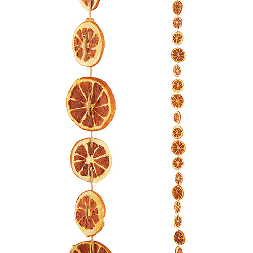 ORANGE SLICE FOAM 5.5' GARLAND