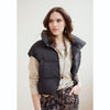 JANA CHUNKY DOWN VEST w/ CINCHED BOTTOM