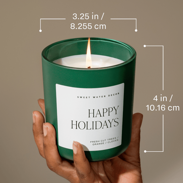 FA LA LA LA LA SOY CANDLE - GREEN MATTE JAR - 15 OZ