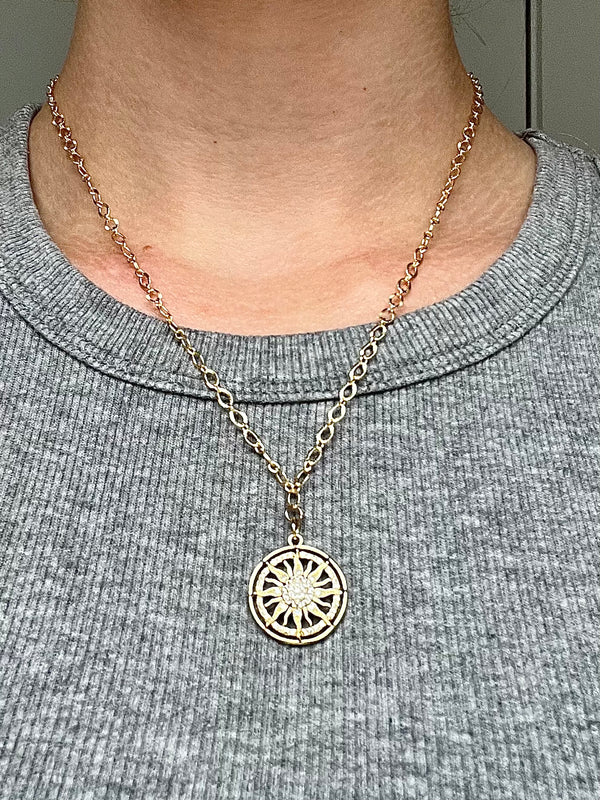 DIAMOND SUNSHINE NECKLACE CBK