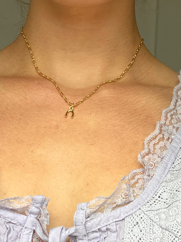 WISHBONE NECKLACE CBK