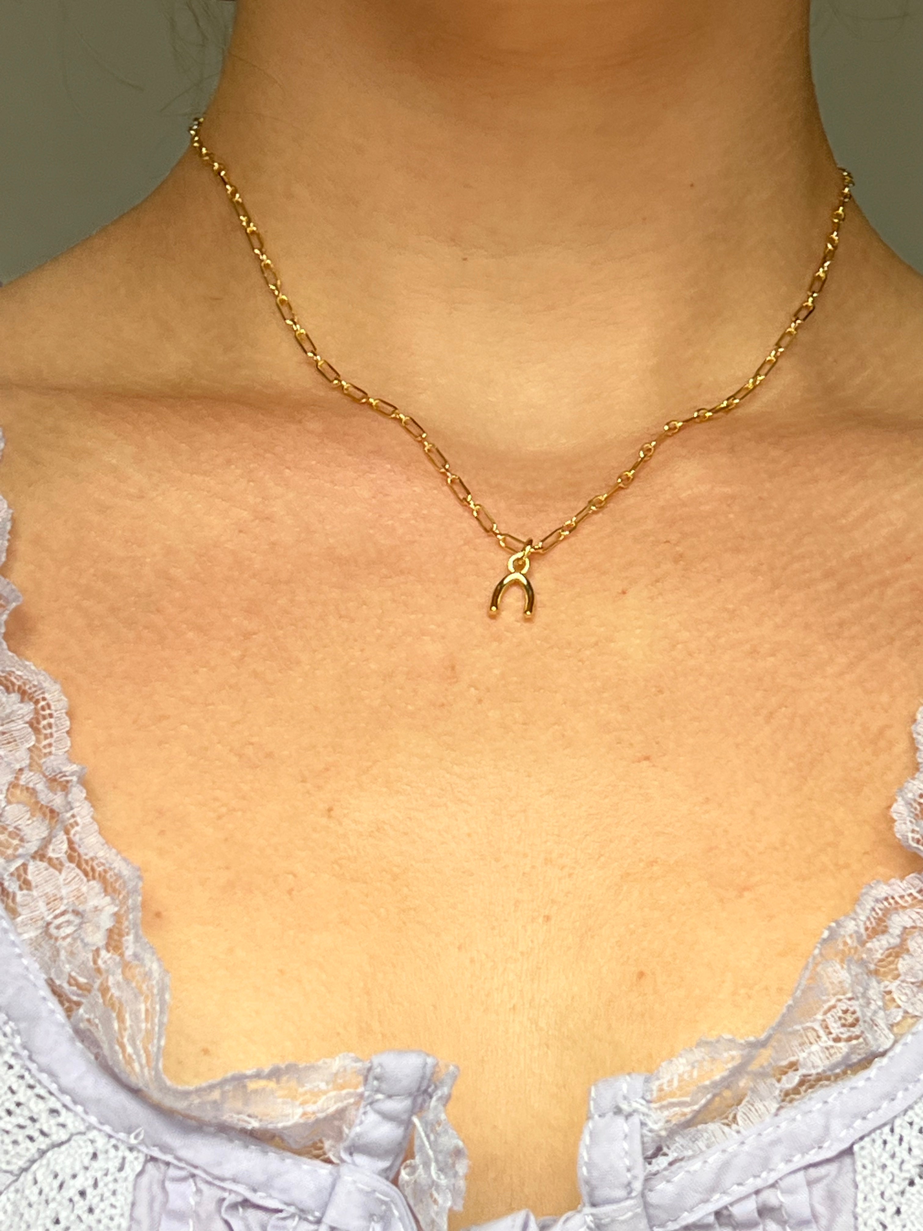 WISHBONE NECKLACE CBK