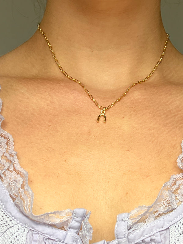 WISHBONE NECKLACE CBK