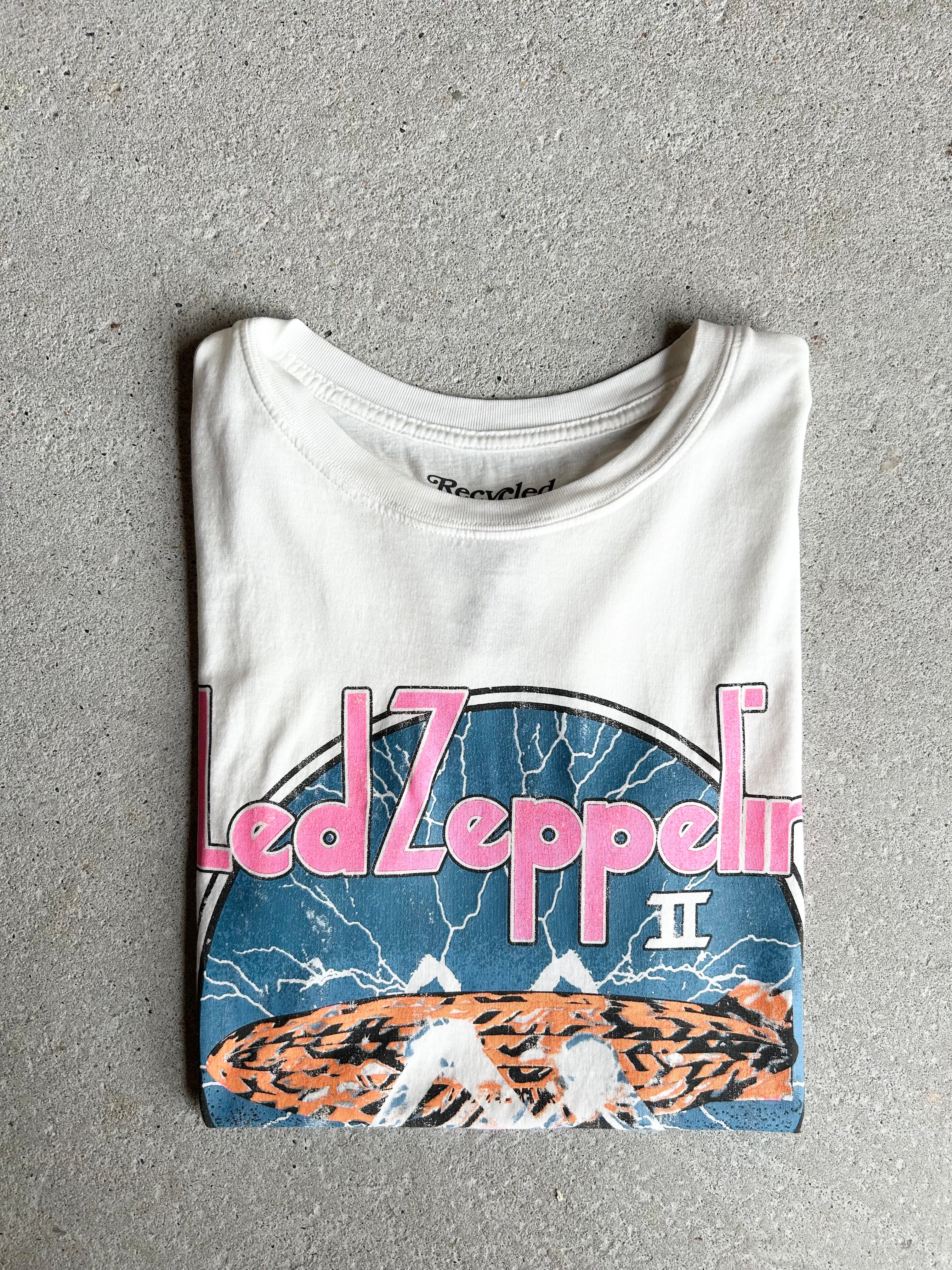 Led Zeppelin vintage second studio album tee shirt top