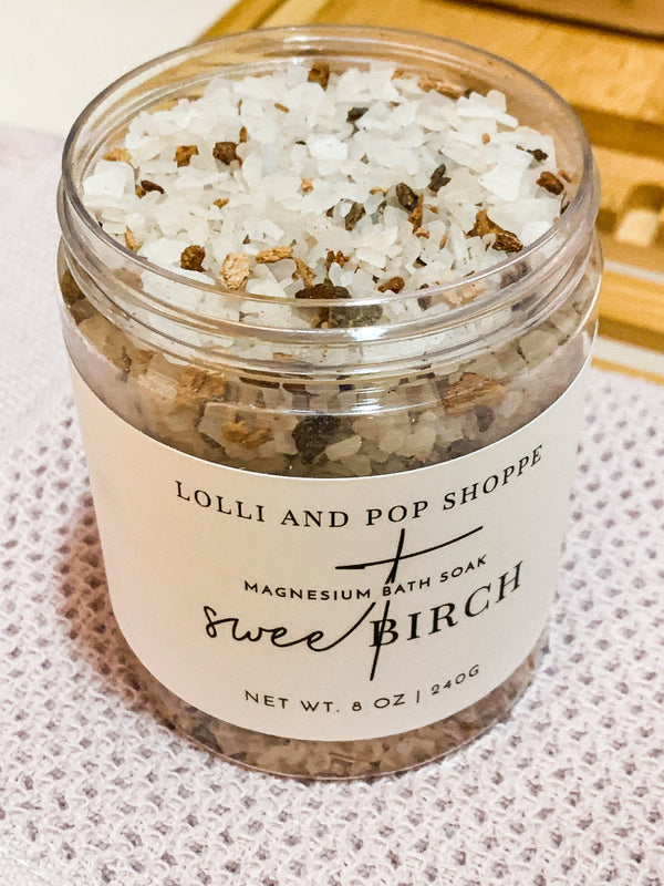 SWEET BIRCH & MAGNESIUM BATH SOAK