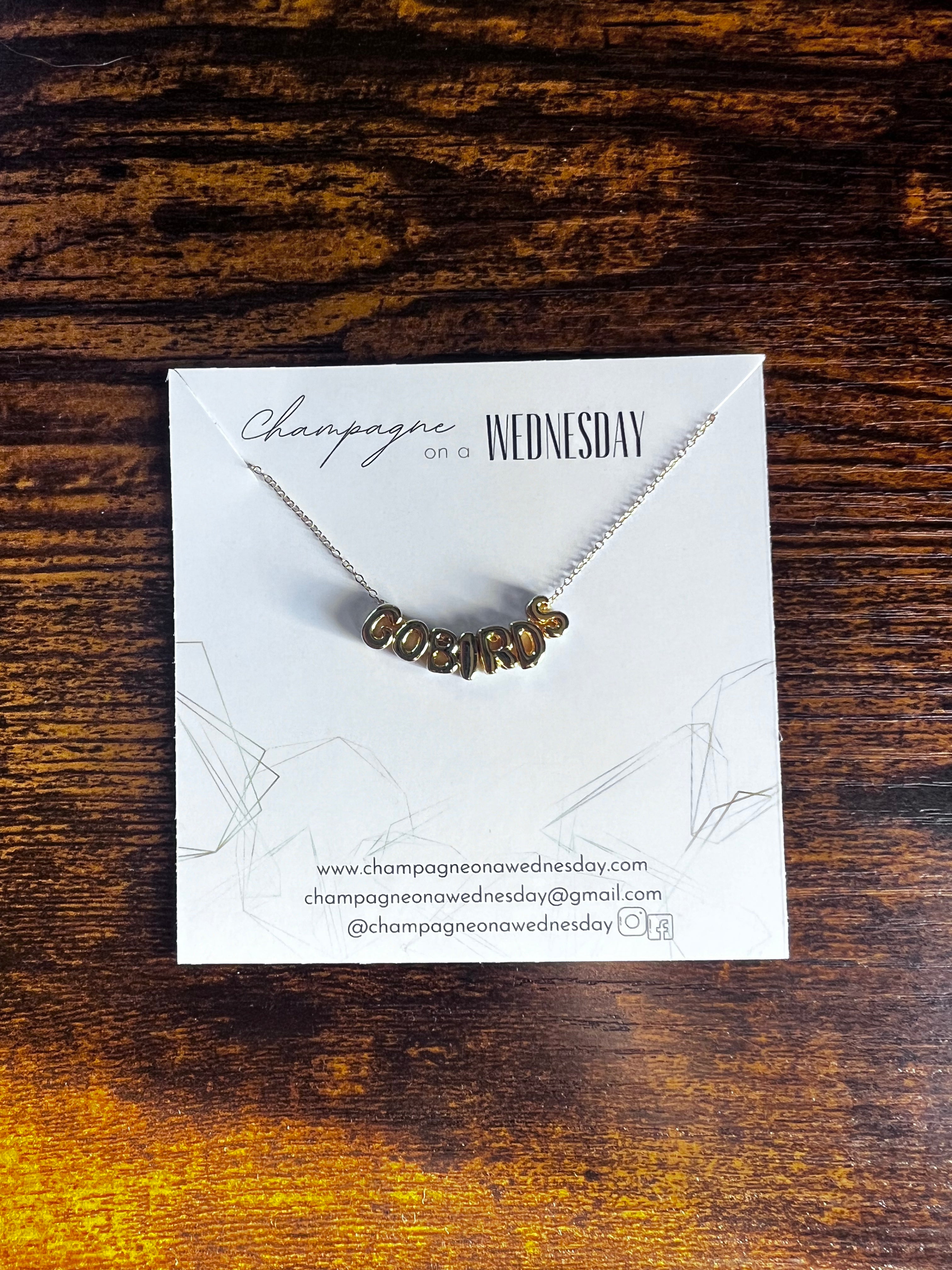 GO BIRDS NECKLACE