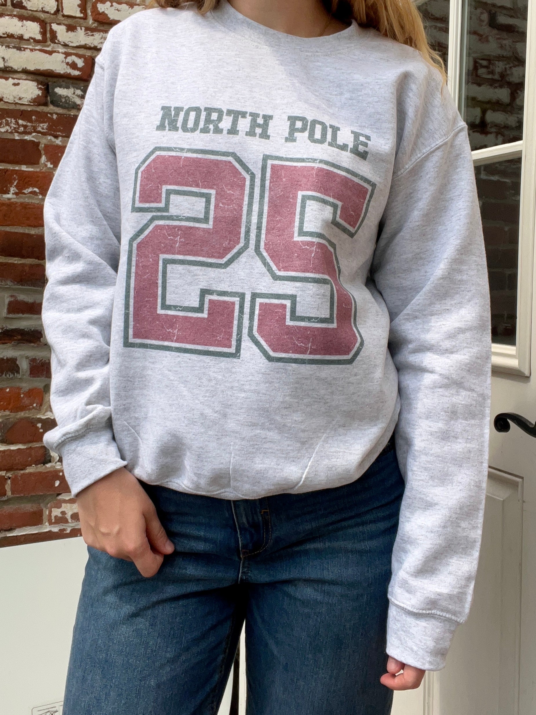 NORTH POLE 25 CHRISTMAS SWEATSHIRT