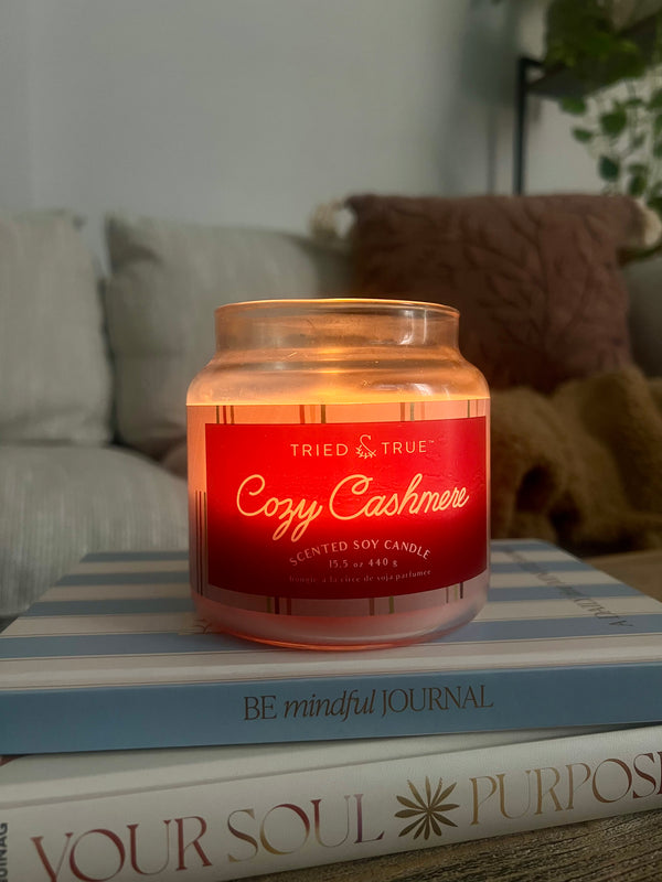 TRIED & TRUE COZY CASHMERE LARGE JAR