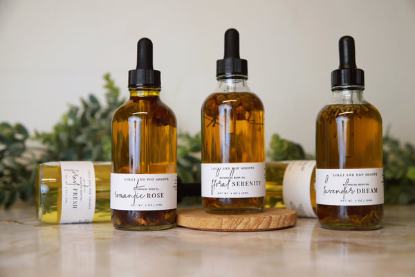 THERAPEUTIC BATH & BODY OILS