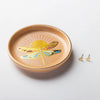 JEWELRY DISH & STUD EARRING SET