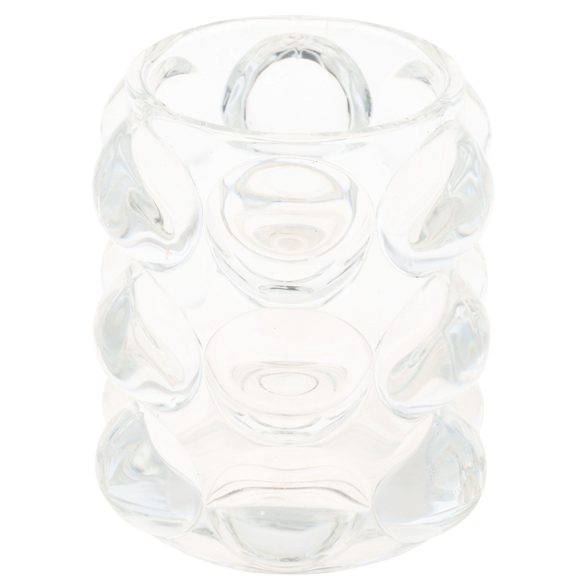 LUCIA HOBNAIL GLASS VOTIVE HOLDER