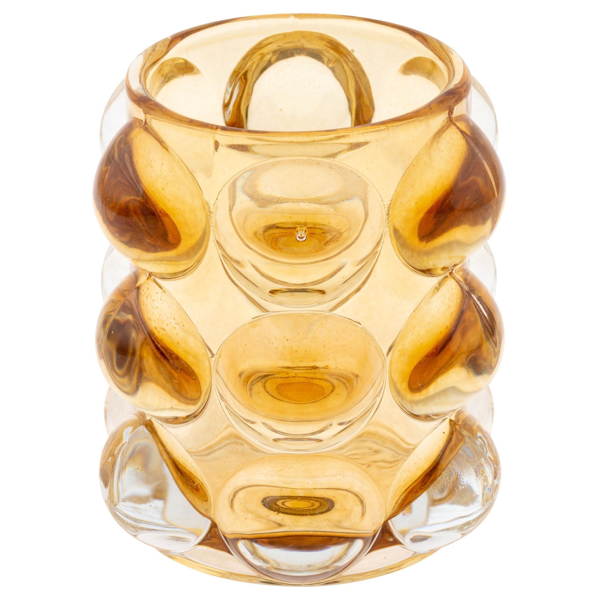 LUCIA HOBNAIL GLASS VOTIVE HOLDER