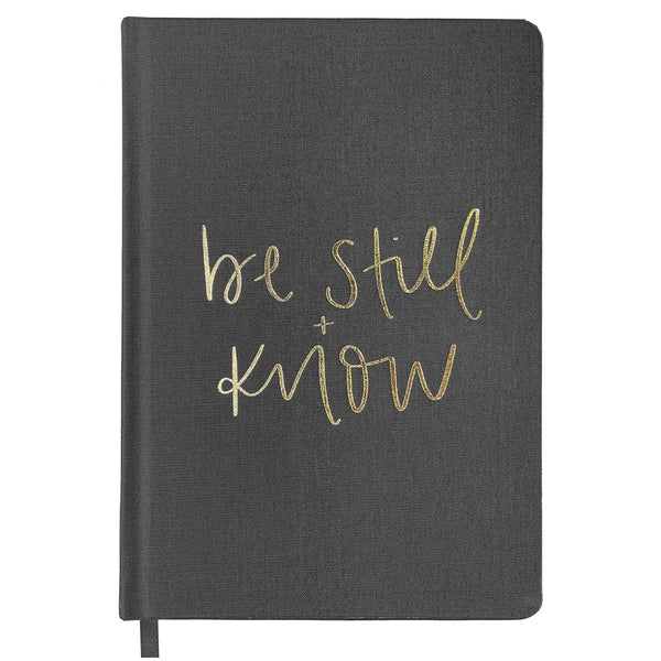 BE STILL AND KNOW FABRIC JOURNAL