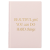 BEAUTIFUL GIRL FABRIC JOURNAL