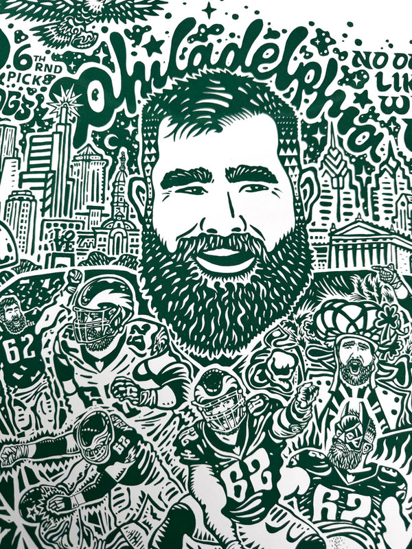 JASON KELCE PRINT