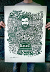 JASON KELCE PRINT