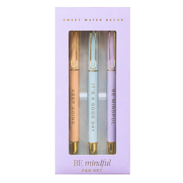 BE MINDFUL PEN SET