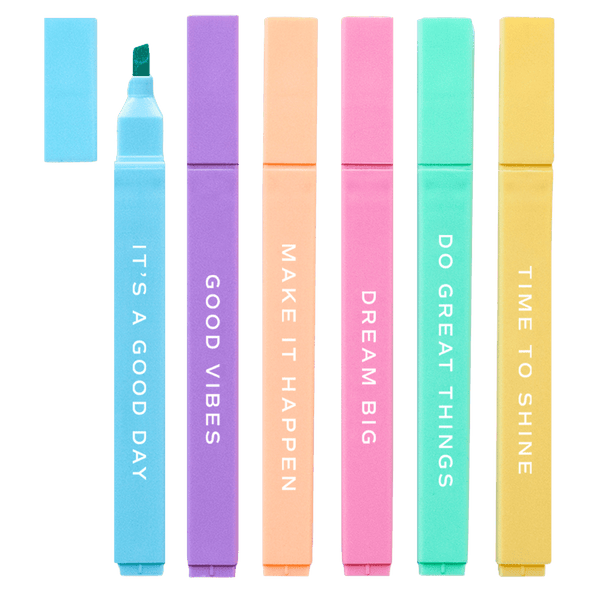 DO GREAT THINGS HIGHLIGHTERS SET