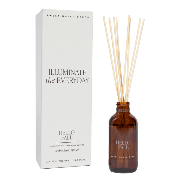 HELLO FALL AMBER REED DIFFUSER