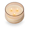 COCONUT MILK MANGO LARGE BALTIC GLASS CANDLE