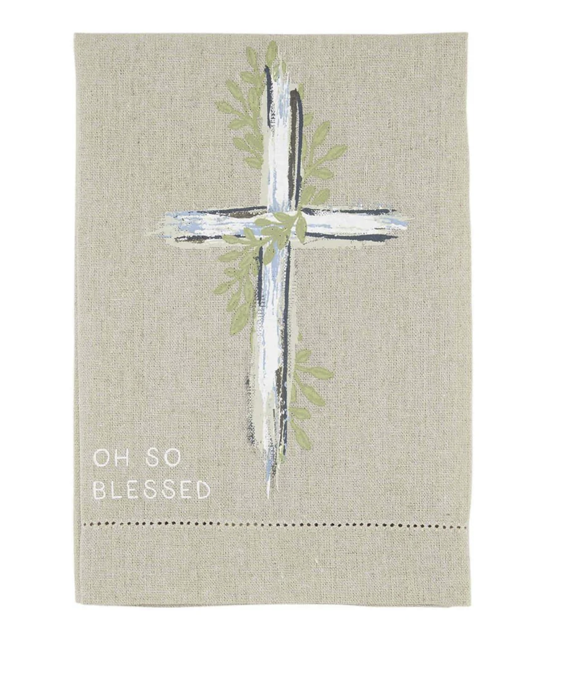 CROSS PAINTED TOWEL