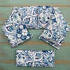 ROSEMARY & LAVENDER THERAPEUTIC WRAP BLUE MOSAIC PRINT