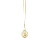 18" NON-TARNISH GOLD FILLED BEADED CHAIN WITH ALWAYS IN MY HEART CARDINAL