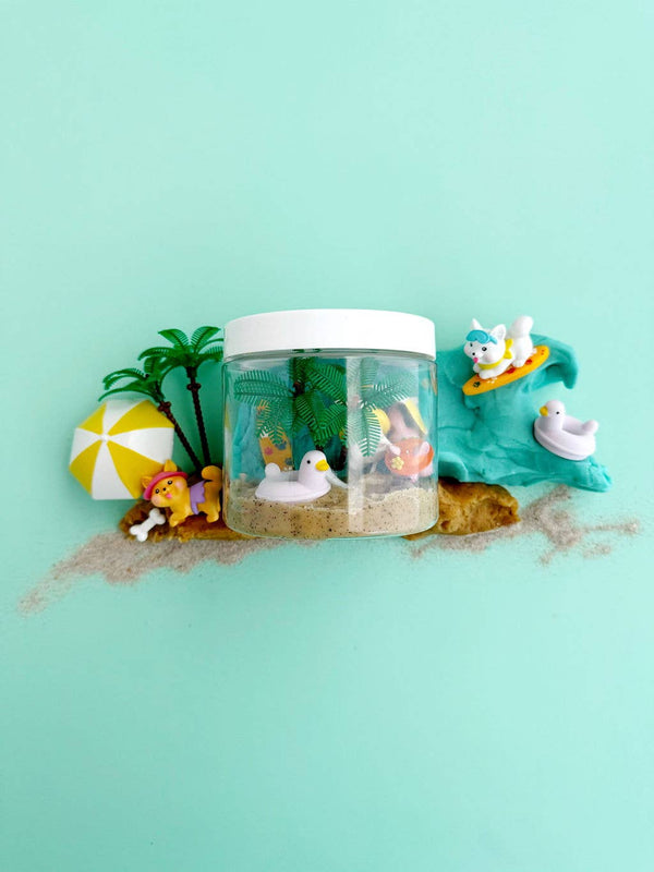 PUPPY BEACH PARTY DOUGH-TO-GO PLAY KIT