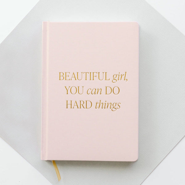 BEAUTIFUL GIRL FABRIC JOURNAL