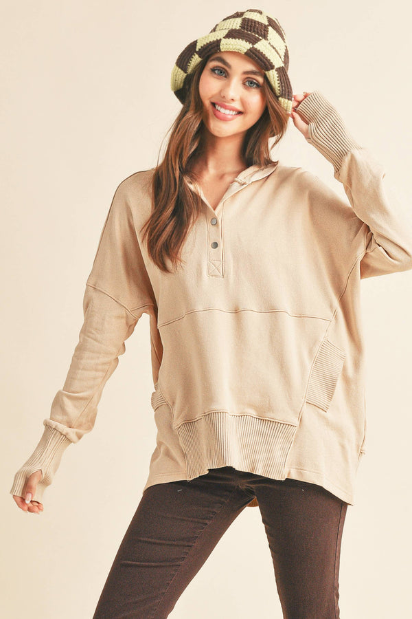 VIVI BEIGE PULLOVER