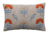 WOVEN COTTON LUMBAR PILLOW