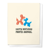 PARTY ANIMAL | BALOON ANIMAL CUTE CHILDRENS BIRTHDAY GREETING CARD