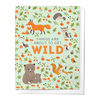 THINGS ARE ABOUT TO GET WILD NEWBORN BABY GREETING CARD