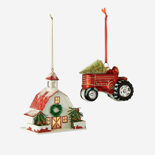 COUNTRY CHRISTMAS ORNAMENT