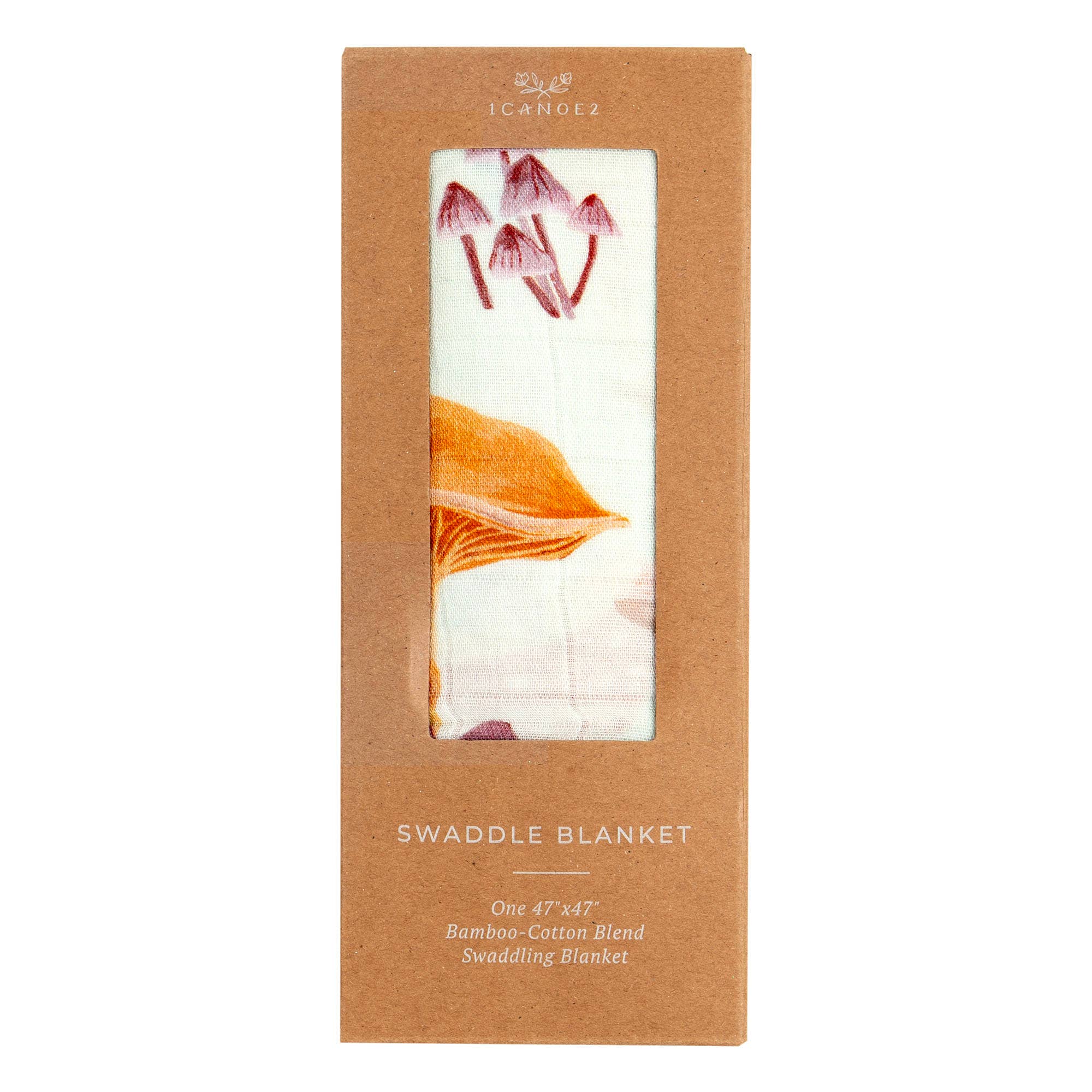 MUSHROOMS BABY SWADDLE