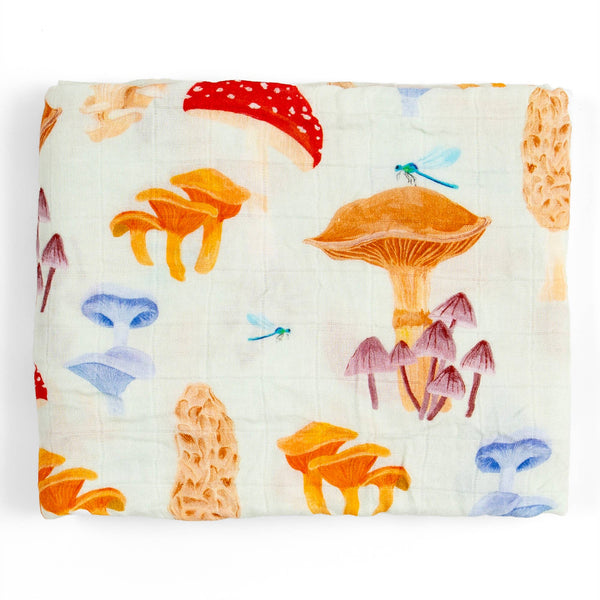 MUSHROOMS BABY SWADDLE